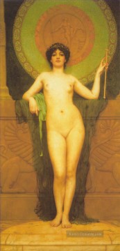  Nacktheit Malerei - Campaspe Dame Nacktheit John William Godward